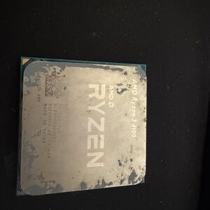 AMD Ryzen 3 4100 with Silver and Black Accents